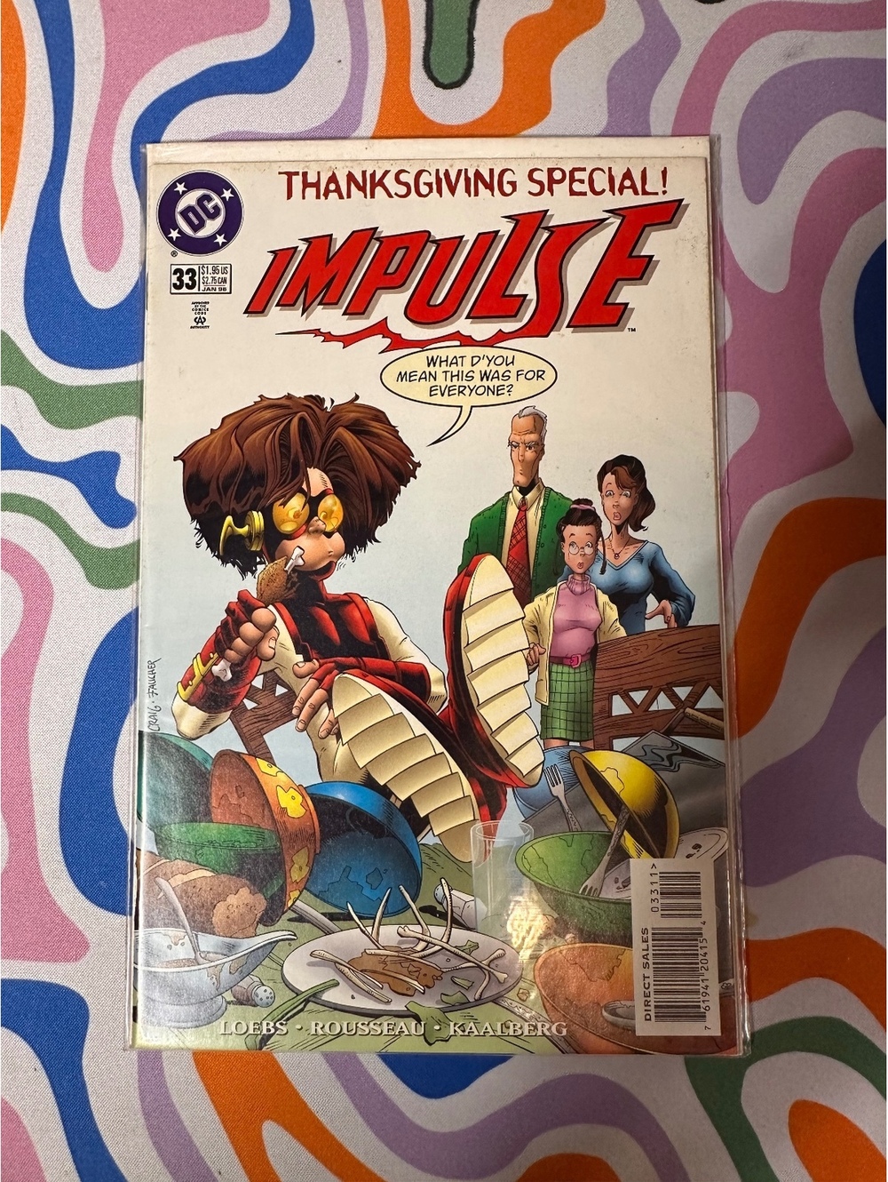 Impulse Thanksgiving Special comic book